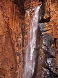 Springtime Waterfall spring-waterfall-sinawava-zion-national-park-utah.jpg