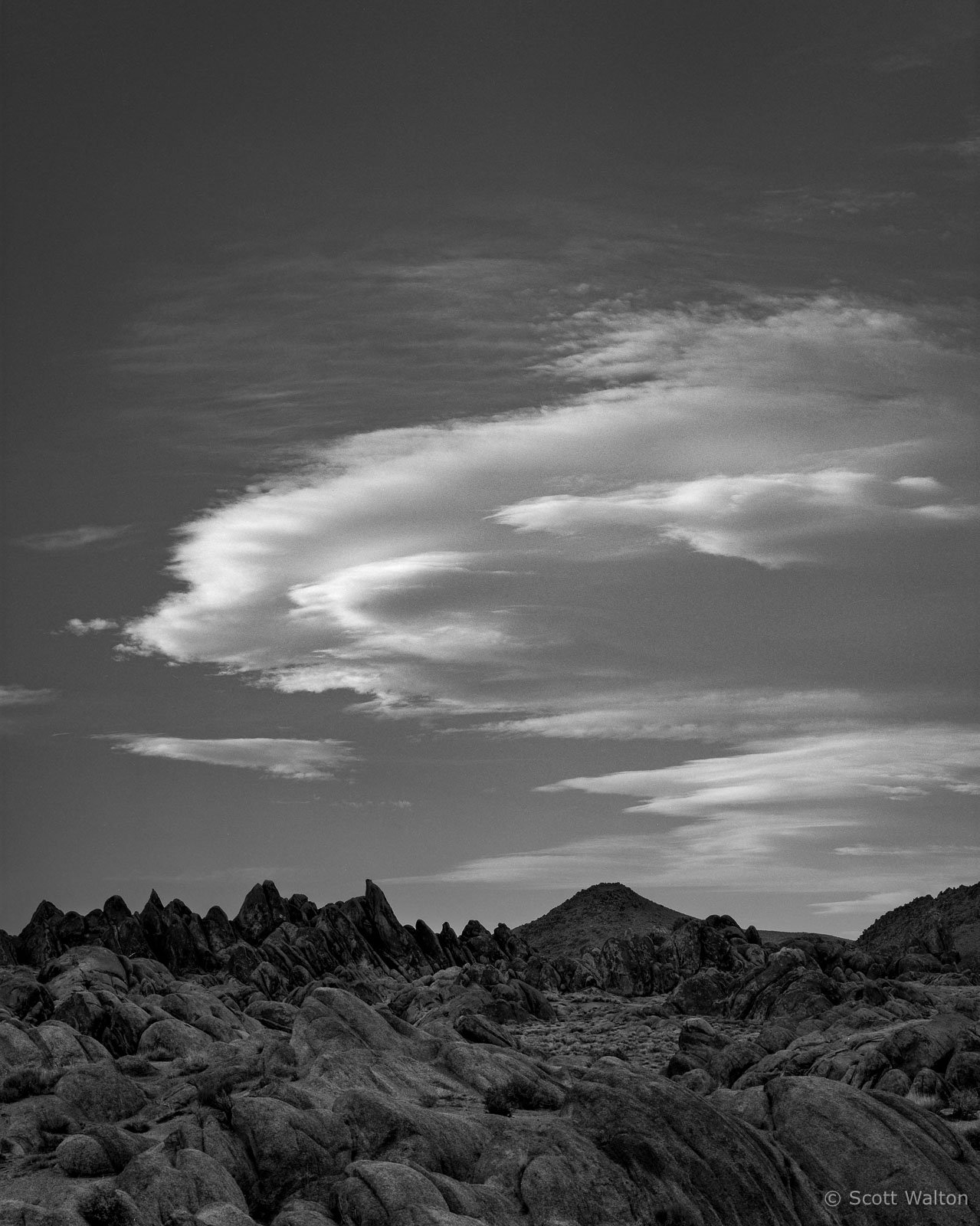 AlaHillsSierraWaveSunset-BW.jpg