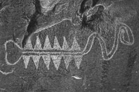 Petroglyph, Escalante River Canyon, Utah snake-petroglyph-bw-escalante-river-canyon-utah.jpg